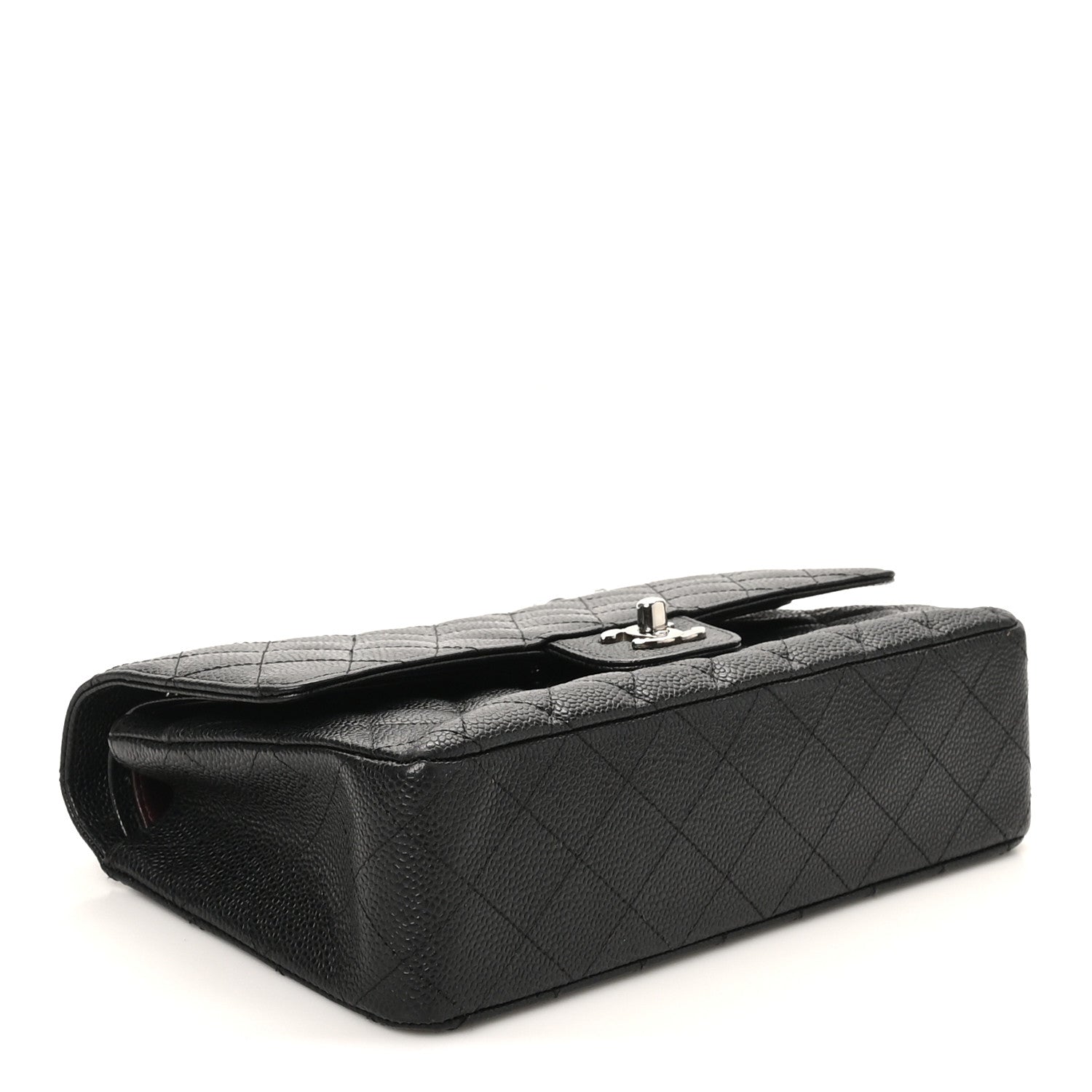 Chanel Caviar Quilted Medium Double Flap Black 4 of 10