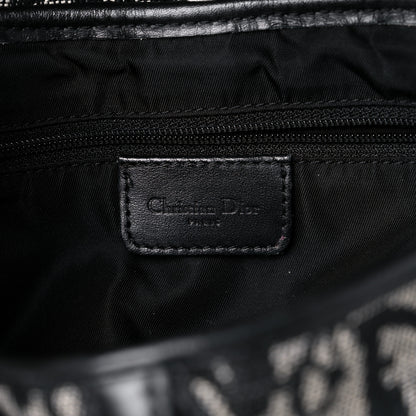 Christian Dior Monogram Double Saddle Bag Black 6 of 14