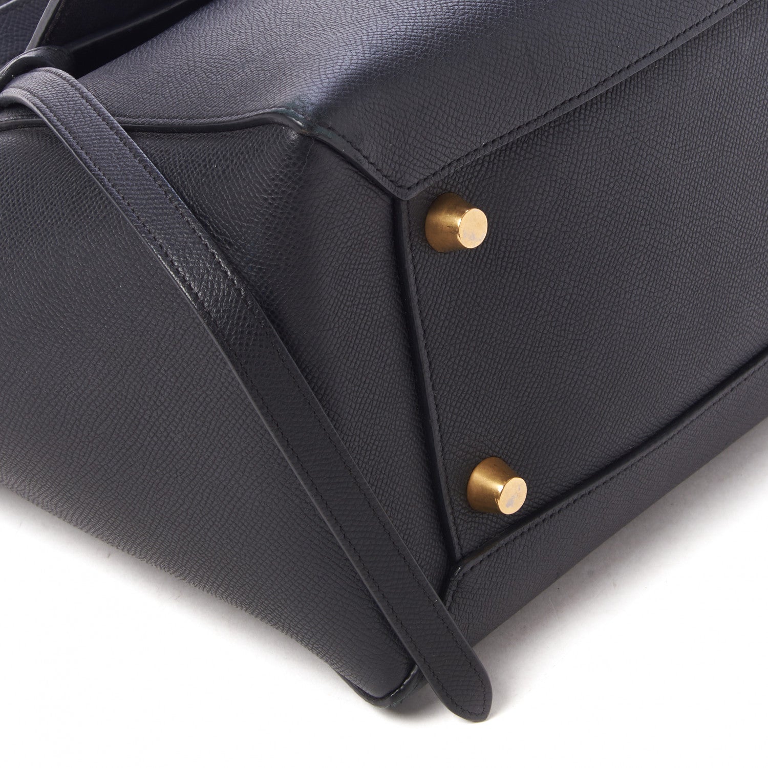 Celine Grained Calfskin Mini Belt Bag Black 7 of 9