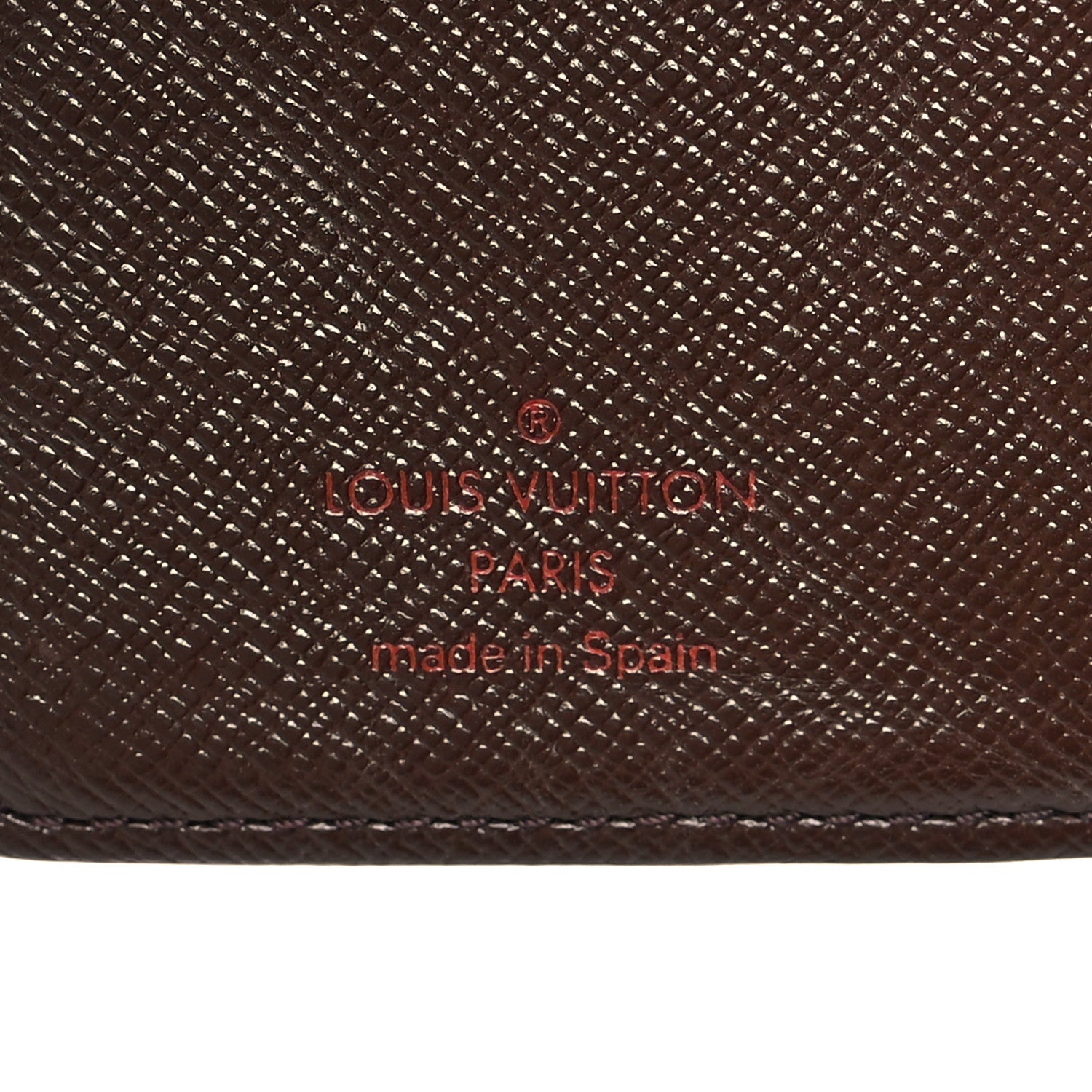Louis Vuitton Damier Ebene Small Ring Agenda Cover 6 of 9