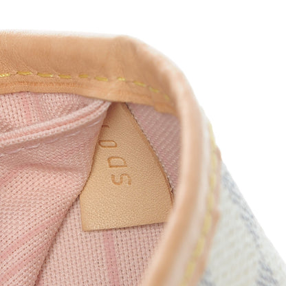 Louis Vuitton Damier Azur Neo Neverfull MM Rose Ballerine 8 of 12