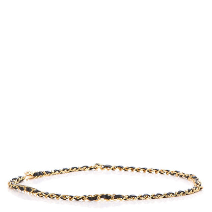 Chanel Lambskin Chain CC Medallion Belt Black Gold 6 of 6