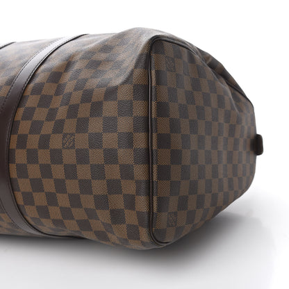 Louis Vuitton Damier Ebene Keepall 50 8 of 9