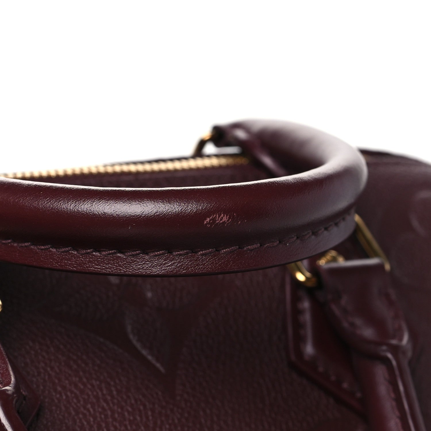 Louis Vuitton Empreinte Monogram Giant Speedy Bandouliere 25 Wine 10 of 10