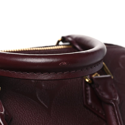Louis Vuitton Empreinte Monogram Giant Speedy Bandouliere 25 Wine 10 of 10