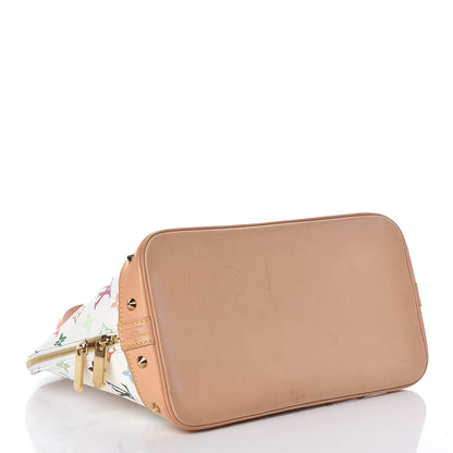 Louis Vuitton Monogram Multicolor Alma White 4 of 8