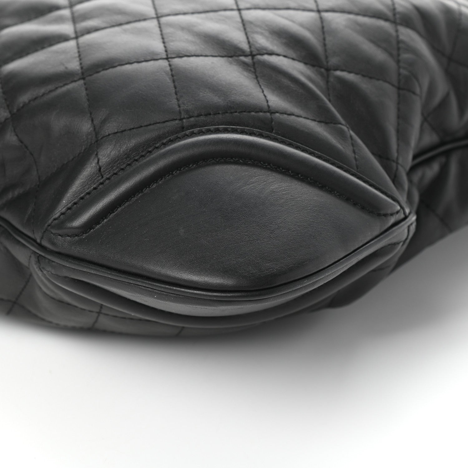 Burberry Calfskin Quilted Crossbody Bag Black 9 of 9
