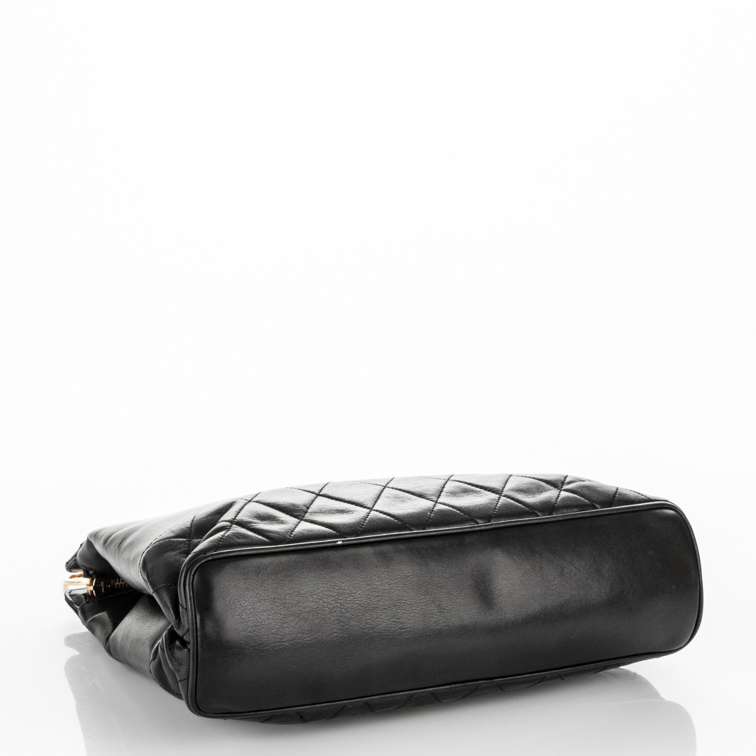 Chanel Lambskin Quilted Shoulder Bag Black 4 of 7