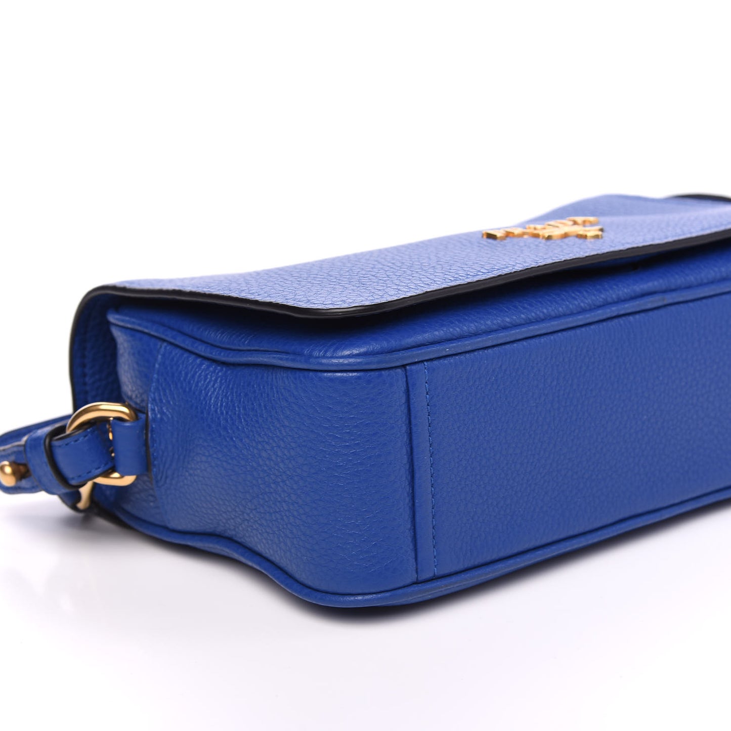 Vitello Phenix Flap Crossbody Royal