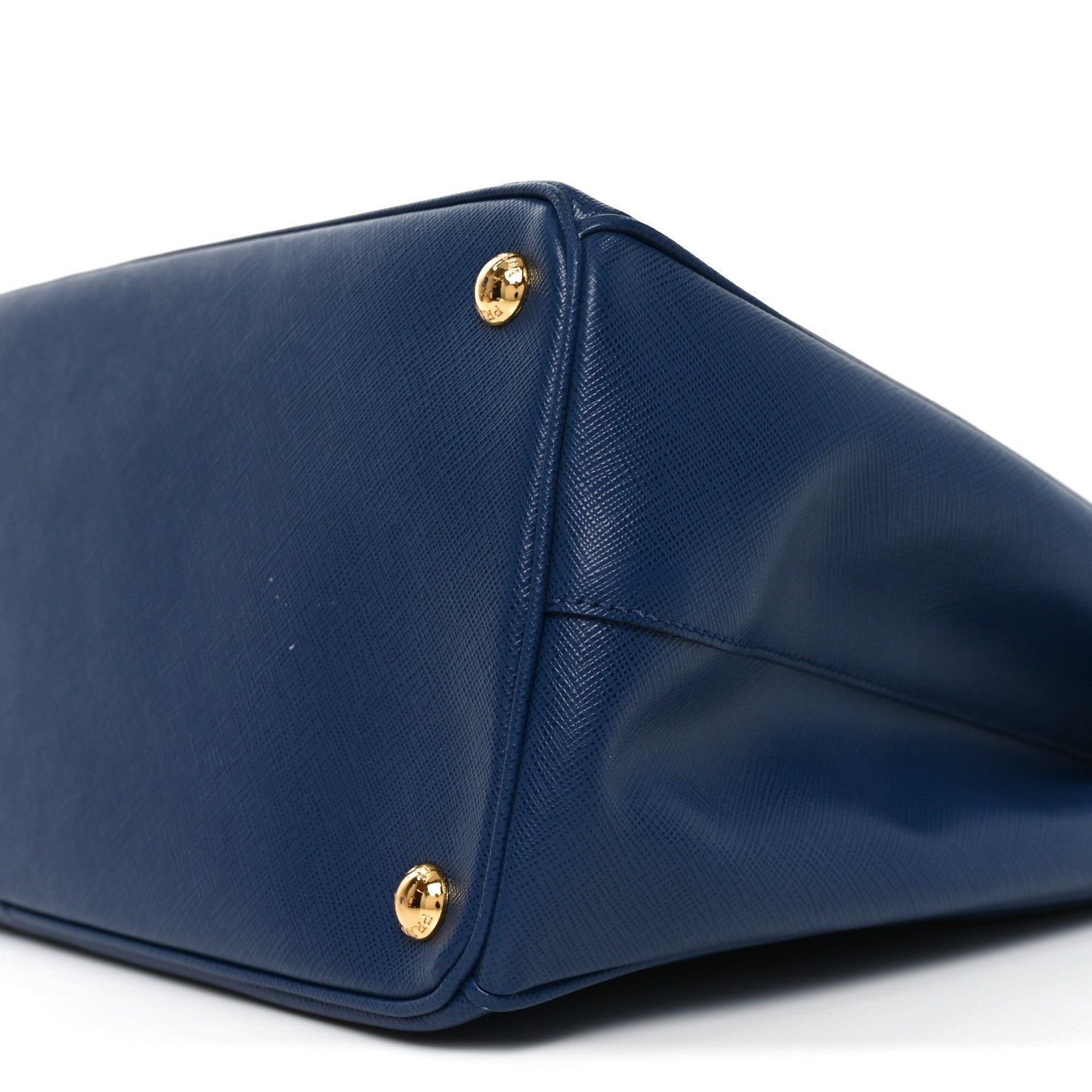 Prada Saffiano Lux Large Galleria Double Zip Tote Bluette 9 of 9