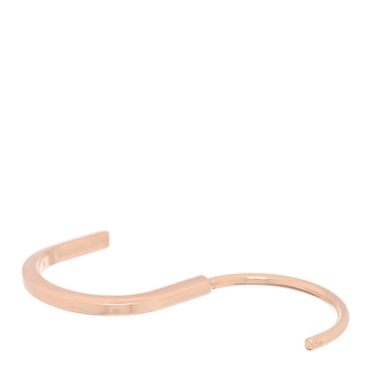 Tiffany 18K Rose Gold Tiffany Lock Bangle Bracelet 5 of 5
