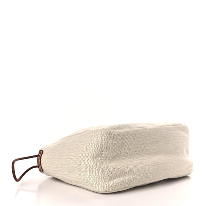 Hermes Canvas Barenia Fourbi 25 MM Pouch Naturel Fauve 4 of 9
