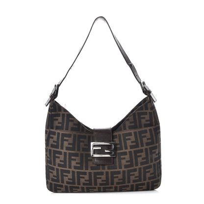 Fendi Zucca Hobo Tobacco 1 of 16