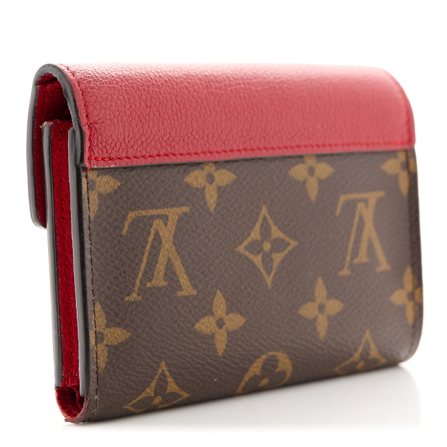 Louis Vuitton Monogram Pallas Compact Wallet NM Cerise 3 of 10