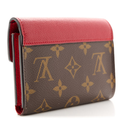 Louis Vuitton Monogram Pallas Compact Wallet NM Cerise 3 of 10