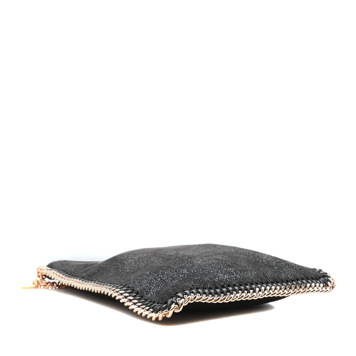 Stella McCartney Shaggy Deer Falabella Tassel Flat Crossbody Black 4 of 9