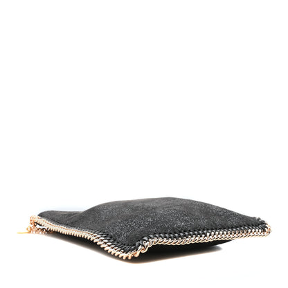 Stella McCartney Shaggy Deer Falabella Tassel Flat Crossbody Black 4 of 9