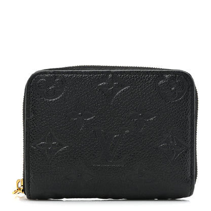 Louis Vuitton Empreinte Zippy Coin Purse Black 1 of 9