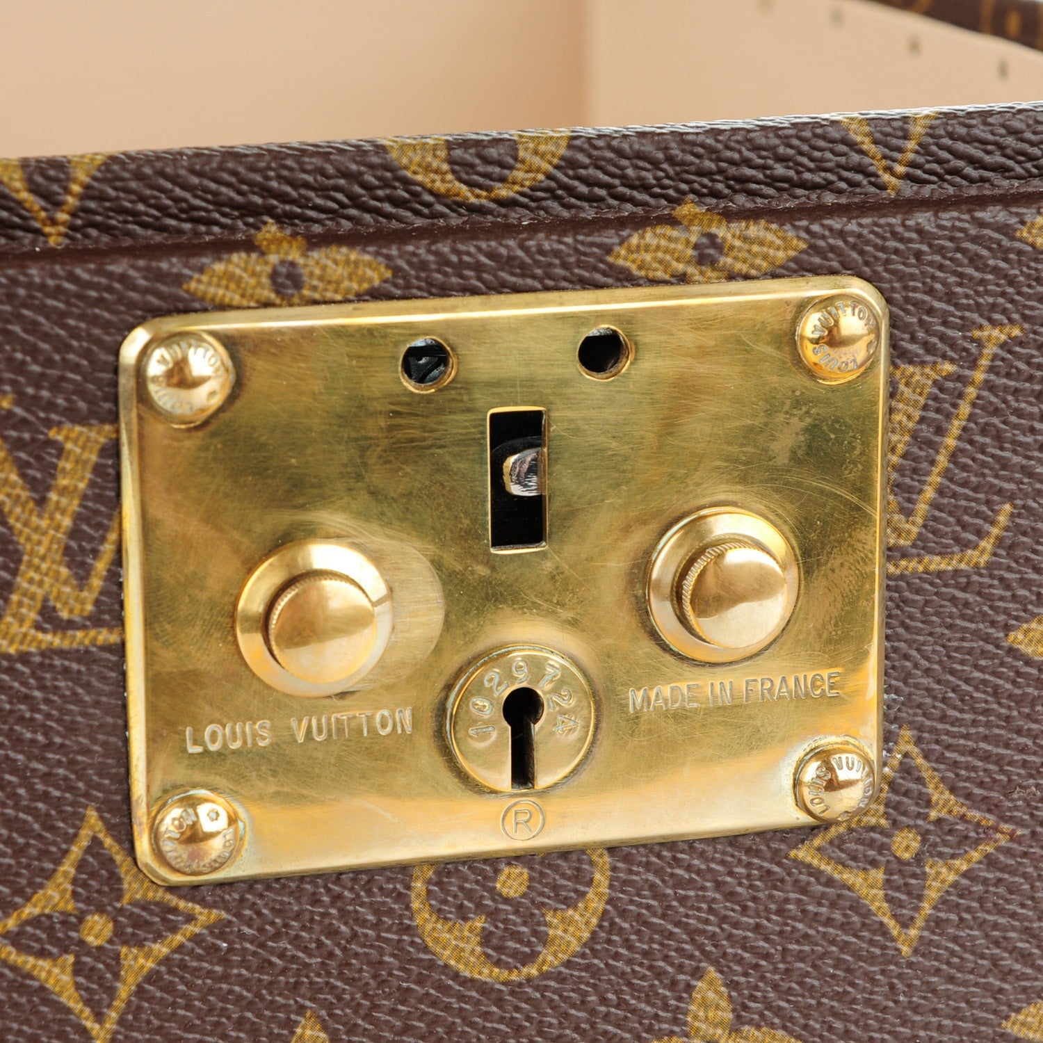 Louis Vuitton Monogram Boite Flacons Beauty Train Trunk Case 8 of 8