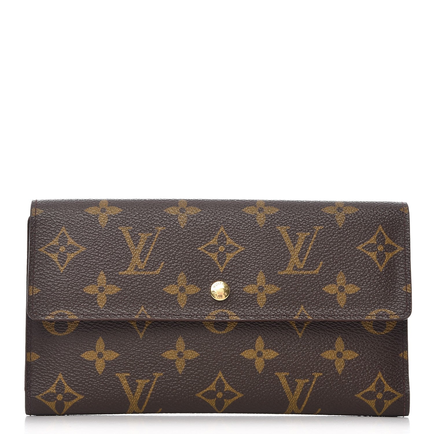 Louis Vuitton Monogram Porte Tresor International Wallet 1 of 7