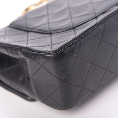 Chanel Lambskin Quilted Small Double Flap Black 13 of 17