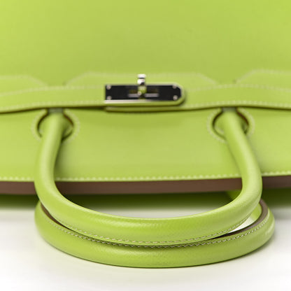 Hermes Epsom Candy Birkin 35 Kiwi Lichen 22 of 41