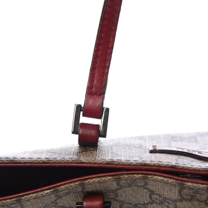 Gucci GG Plus Monogram Vertical Tote Red 16 of 24