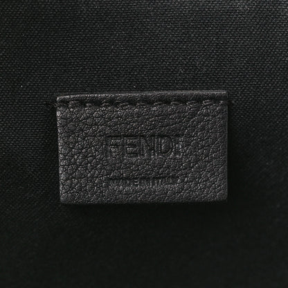 Fendi Vitello Dolce Fox Elaphe Ayers Hypnoteyes Min 2Jours Pouch Black Giallo Multicolor 6 of 15
