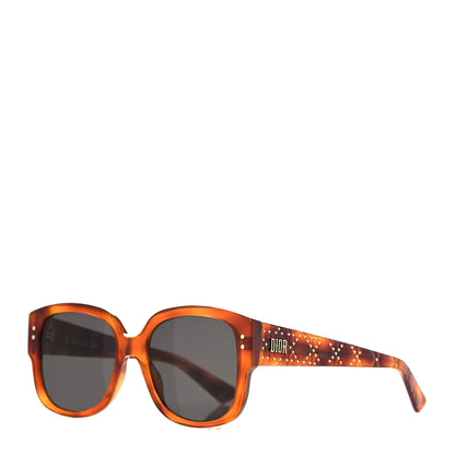 Christian Dior Lady Dior Studs Sunglasses Light Havana Grey 1 of 8