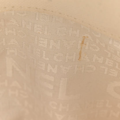 Chanel Canvas Small Coco Window Tote Black White 11 of 14