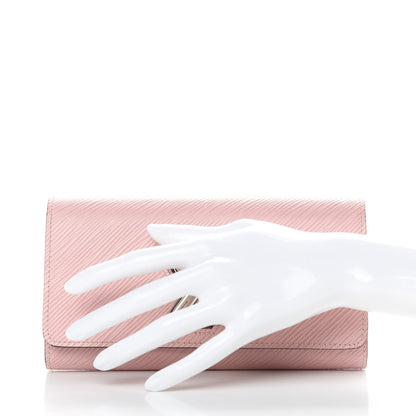 Louis Vuitton Epi Twist Wallet Rose Ballerine 2 of 11
