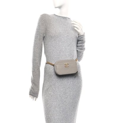 Chanel Caviar Quilted Waist Bag Grey 2 of 11