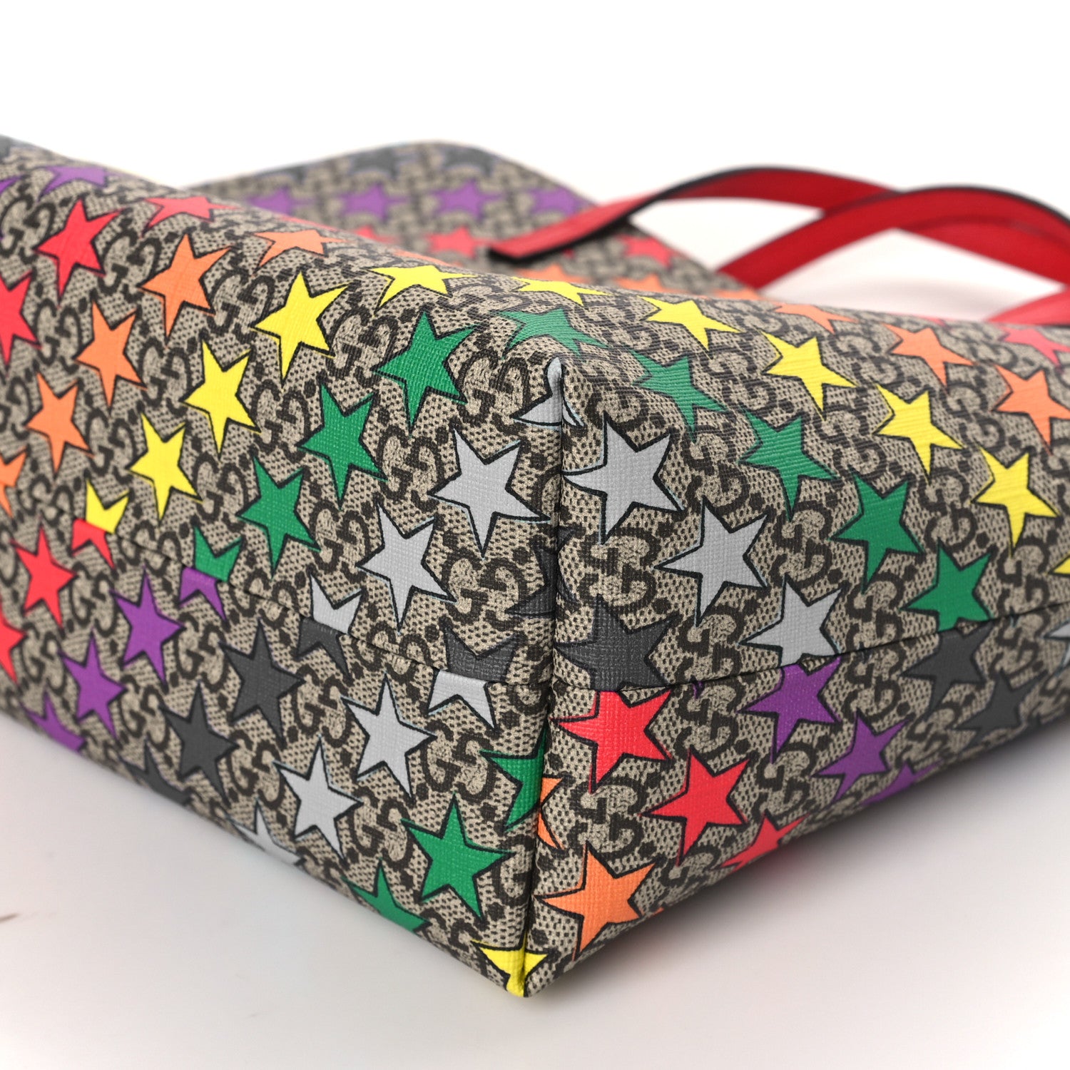 Gucci GG Supreme Monogram Childrens Star Print Tote Multicolor 9 of 9