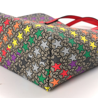 Gucci GG Supreme Monogram Childrens Star Print Tote Multicolor 9 of 9