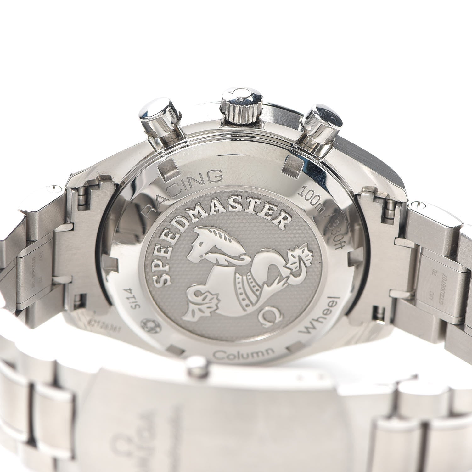 Omega Stainless Steel 40mm Speedmaster Racing Co-Axial Chronograph Automatic Watch Black 326.30.40.50.01.001 4 of 6