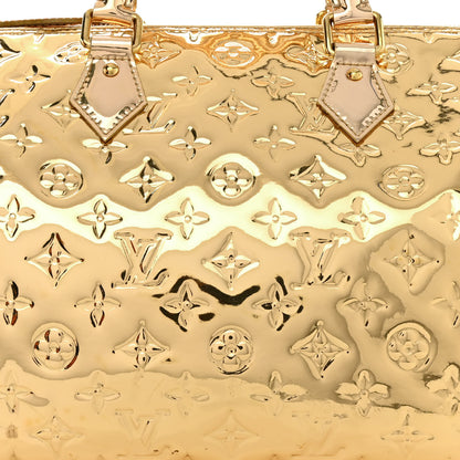 Louis Vuitton Monogram Miroir Speedy 30 Gold 7 of 12