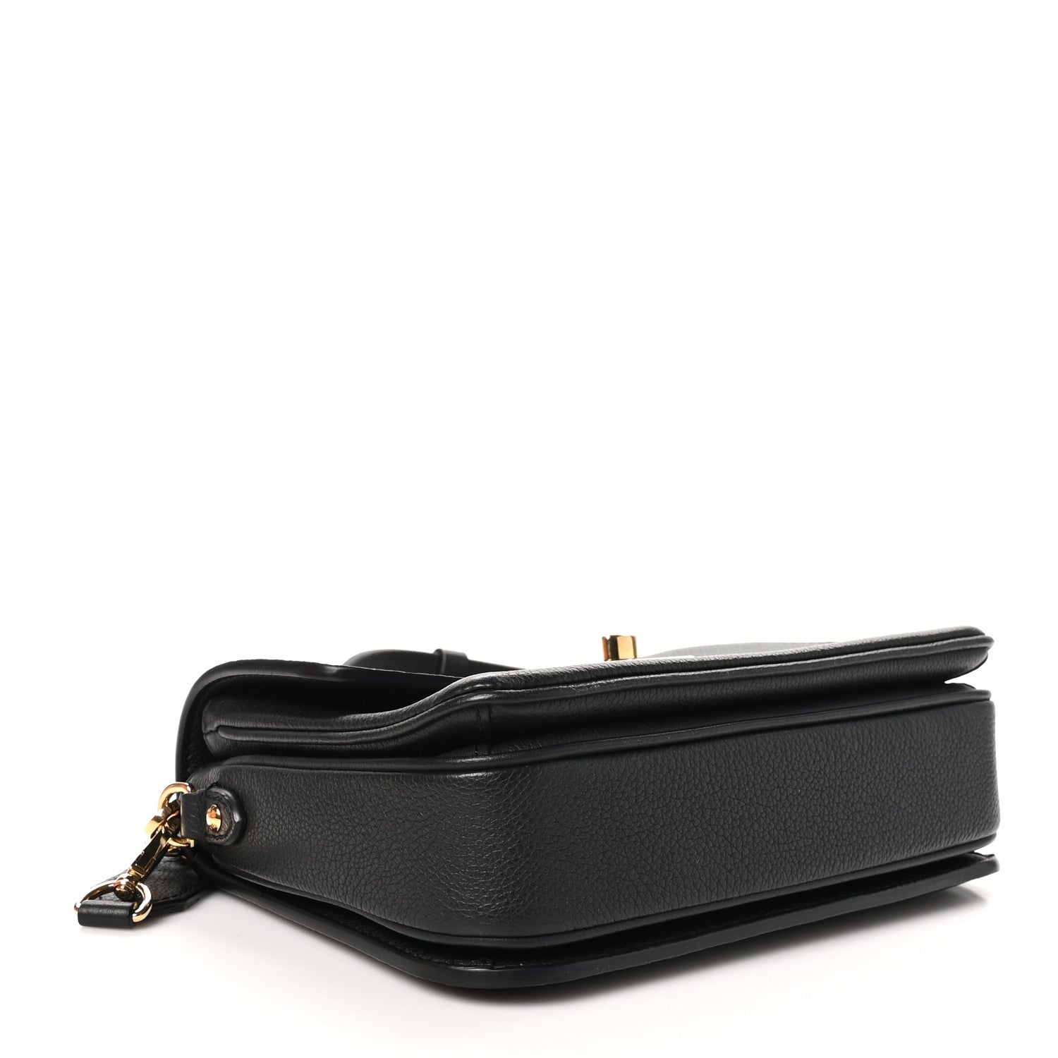 Louis Vuitton Grained Calfskin Lockme Oxford Black 4 of 11