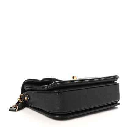 Louis Vuitton Grained Calfskin Lockme Oxford Black 4 of 11