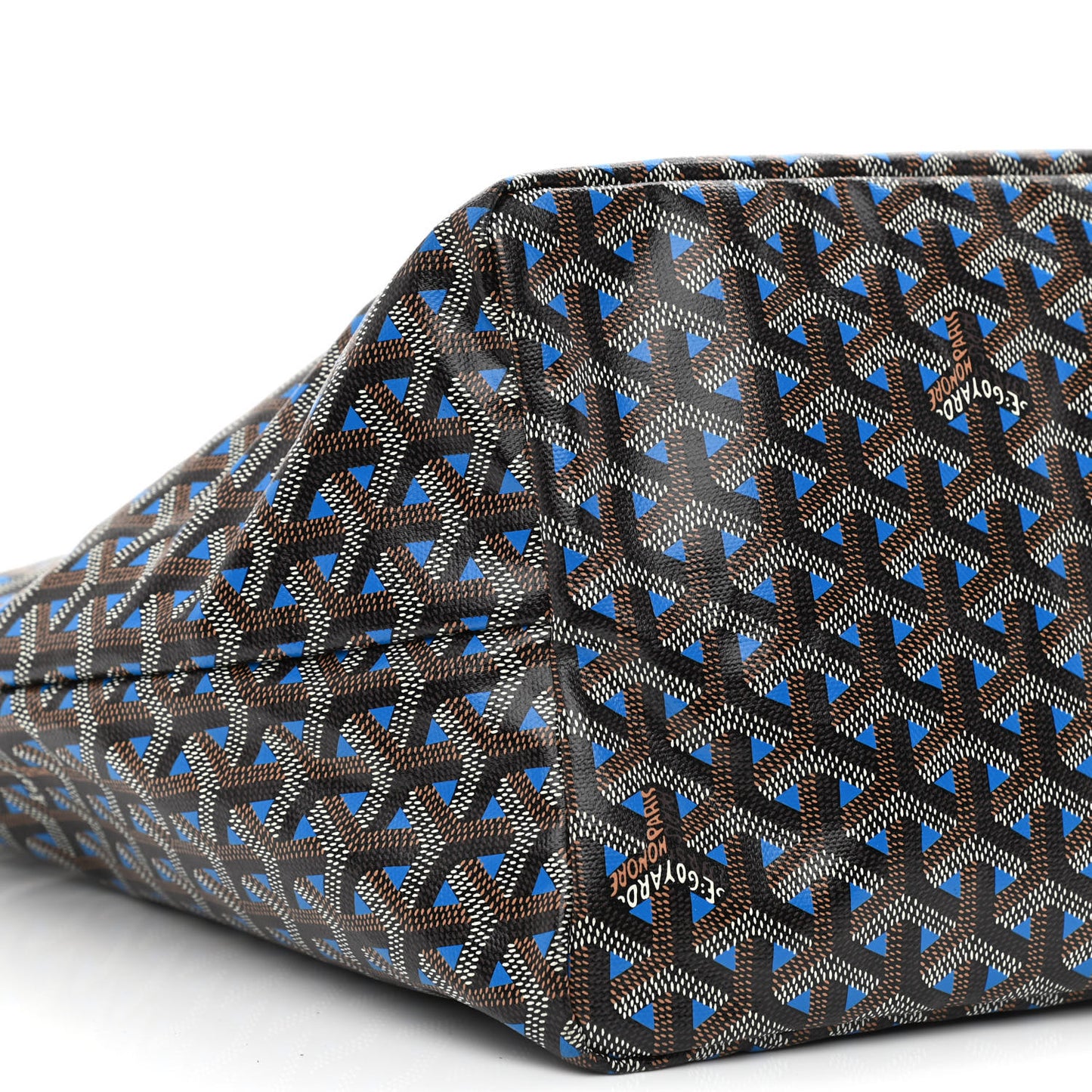 Goyardine Saint Louis Claire Voie GM Black Sky Blue
