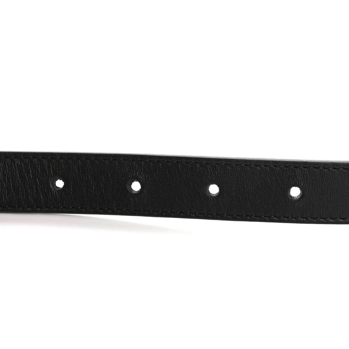 Calfskin Double G 20mm Belt 80 32 Black