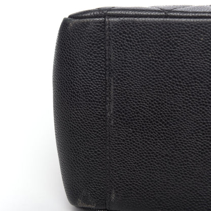 Chanel Caviar Quilted Grand Shopping Tote GST Black 12 of 13