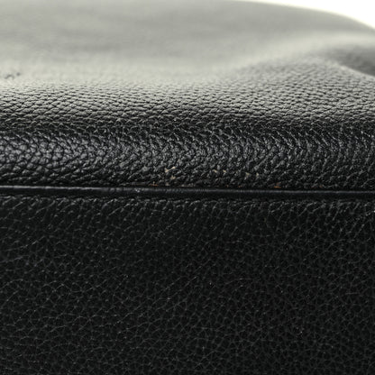 Chanel Calfskin Cerf Executive Shopper Tote Black 14 of 33