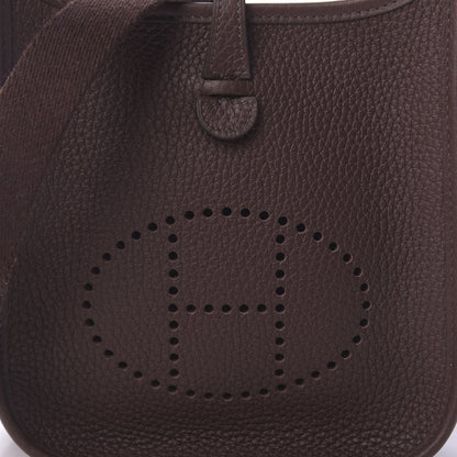 Hermes Taurillon Clemence Evelyne TPM Havane 9 of 10
