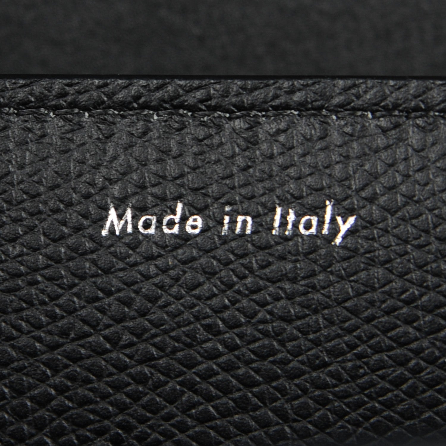 Celine Grained Calfskin Small Case Bag Black 7 of 7