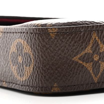 Louis Vuitton Monogram Pochette Felicie Chain Wallet Fuchsia 8 of 11