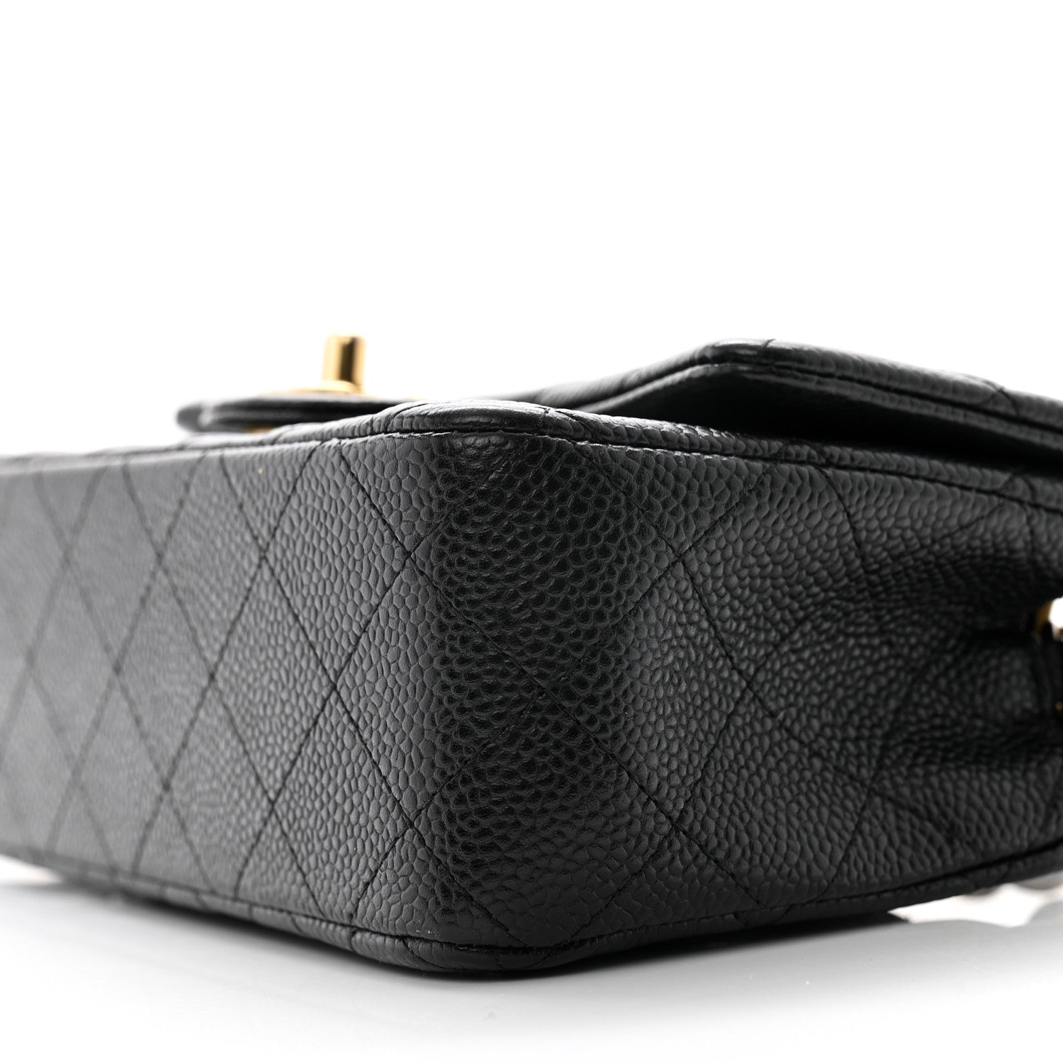 Chanel Caviar Quilted Mini Rectangular Flap Black 10 of 13