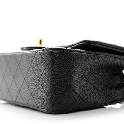 Chanel Caviar Quilted Mini Rectangular Flap Black 10 of 13