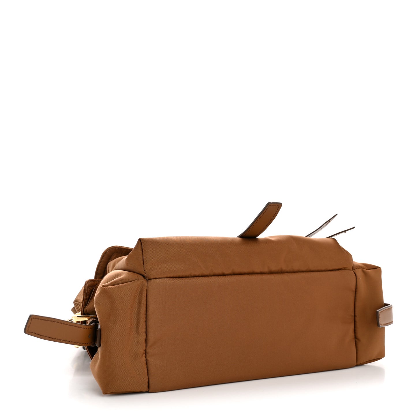 Re-Nylon Medium Explore Shoulder Bag Camel