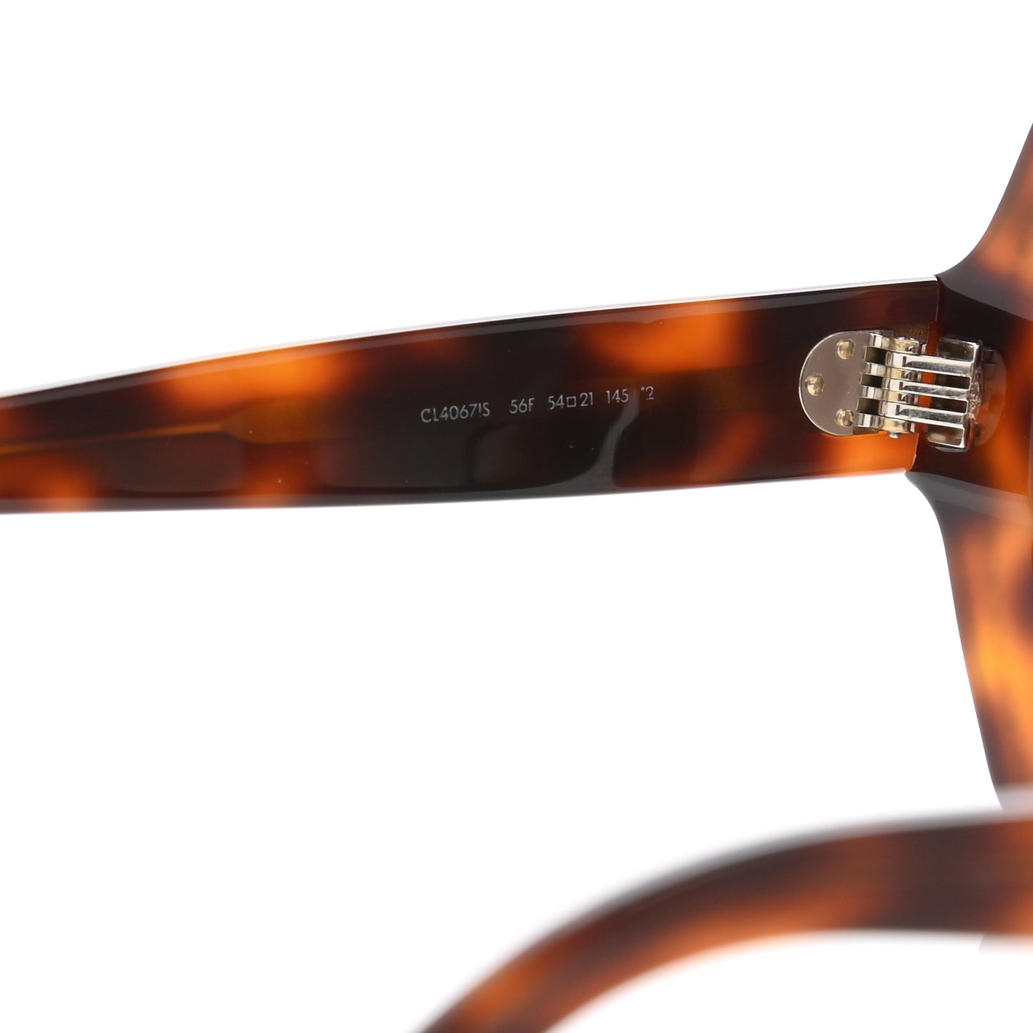 Acetate Crystal Butterfly Sunglasses CL 4067IS Dark Havana