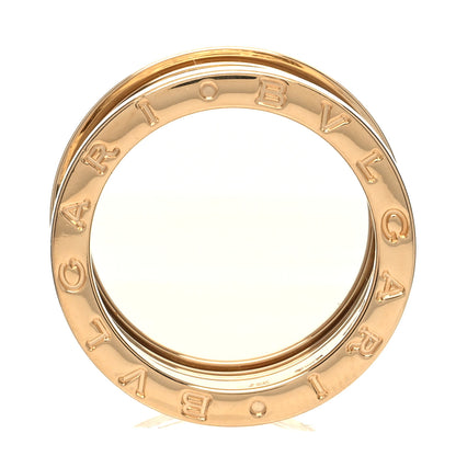 Bulgari 18K Yellow Gold B.Zero1 Five-Band Anniversary Ring 55 7.25 4 of 5